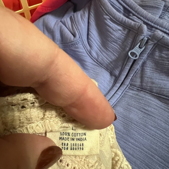 Nordstrom Boho Eyelet Lace Crop Tank - Picture 6 of 6